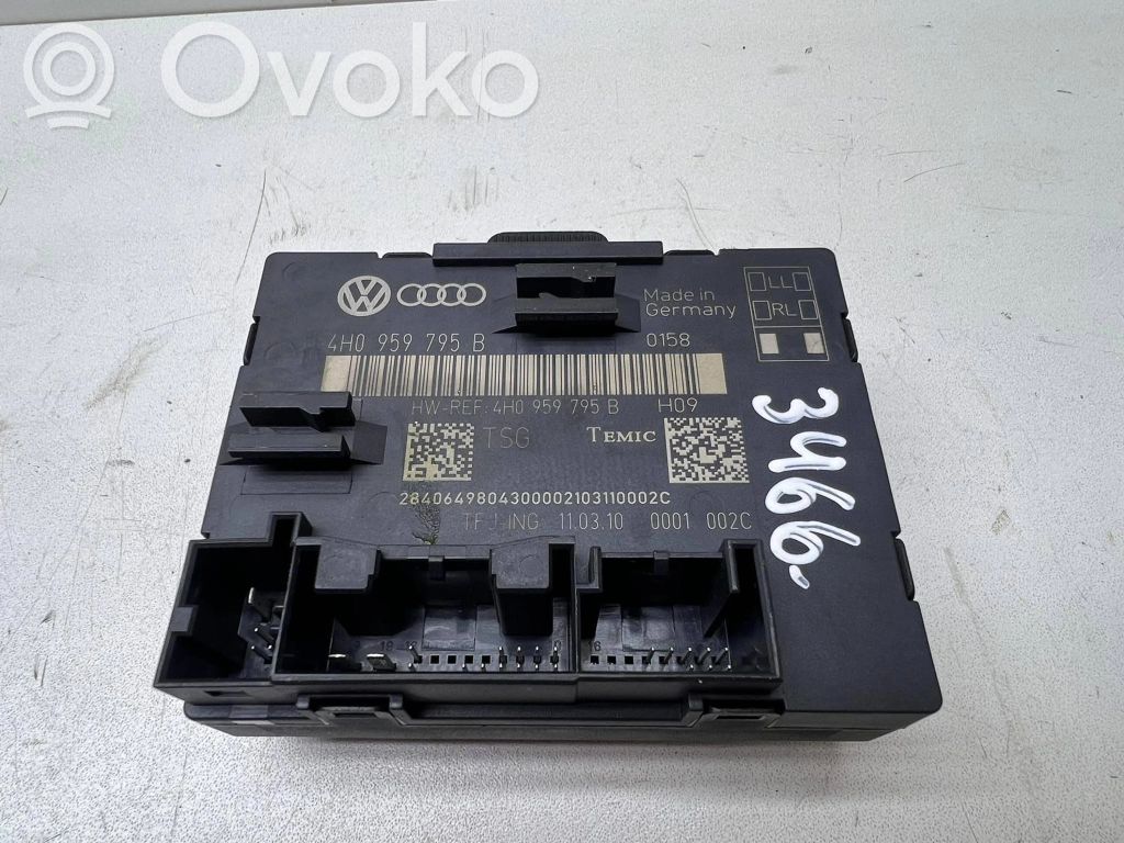 Volkswagen Touareg II Door control unit/module 