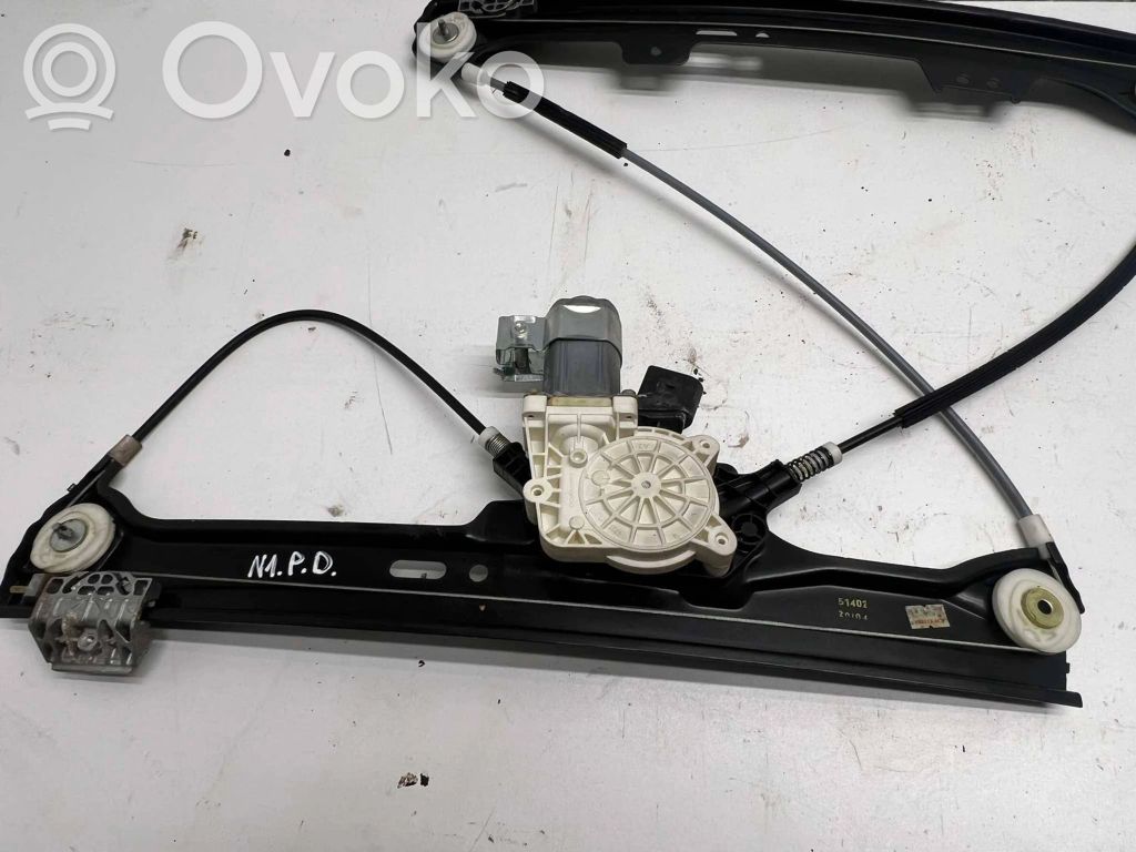 BMW 5 E60 E61 Front door window regulator with motor 