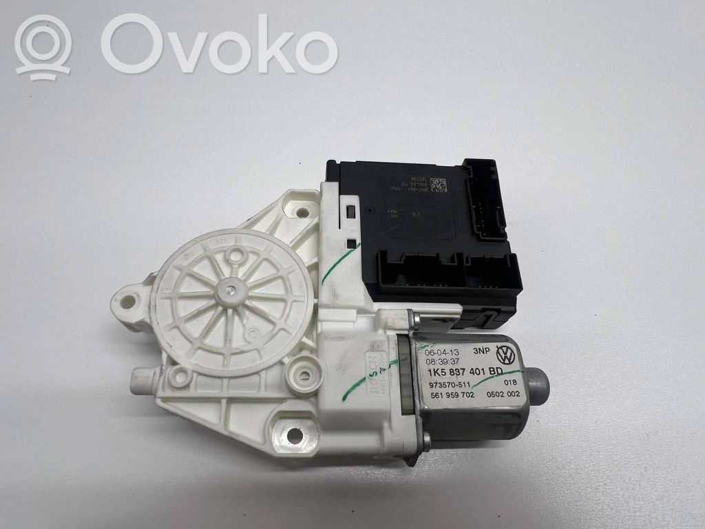 Volkswagen Golf VI Motorino alzacristalli della portiera anteriore 