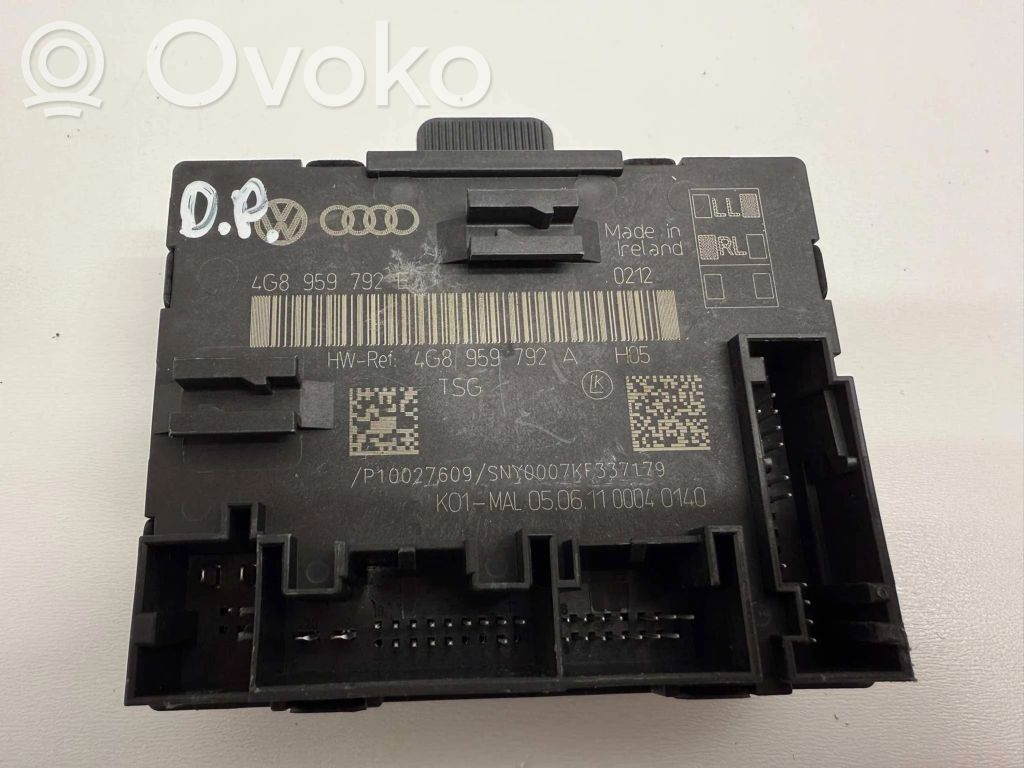 Audi A6 C7 Door control unit/module 