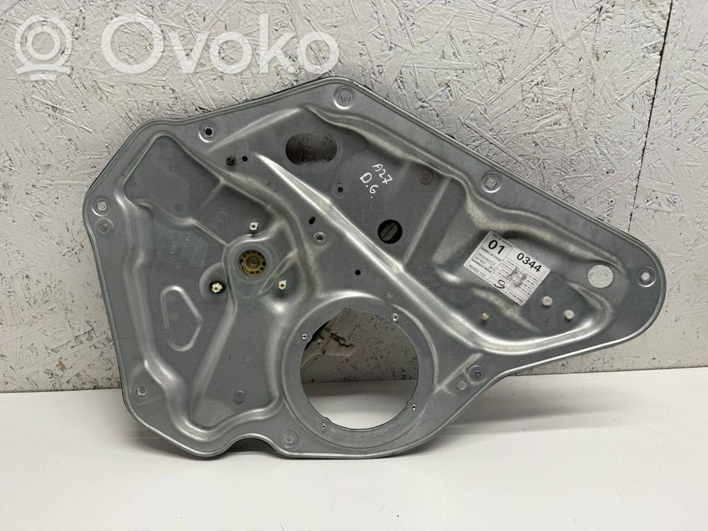 Volkswagen Golf VI Mechanizm podnoszenia szyby tylnej bez silnika 
