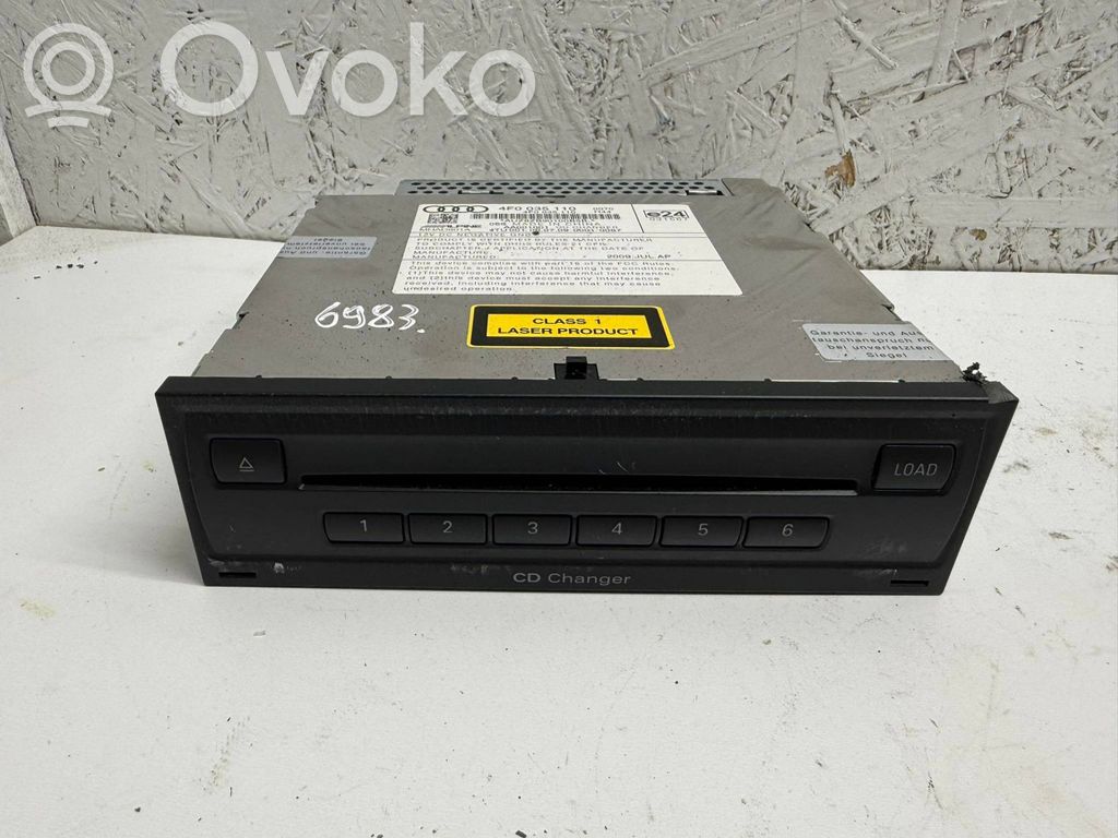 Audi A6 S6 C6 4F CD/DVD keitiklis 