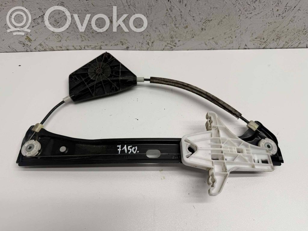 Volkswagen Jetta VI Mechanizm podnoszenia szyby tylnej bez silnika 