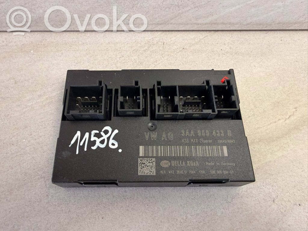 Volkswagen PASSAT B7 Mukavuusmoduuli 