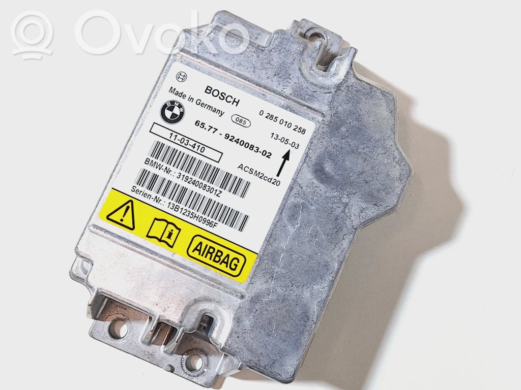 BMW X5 E70 Airbag control unit/module 