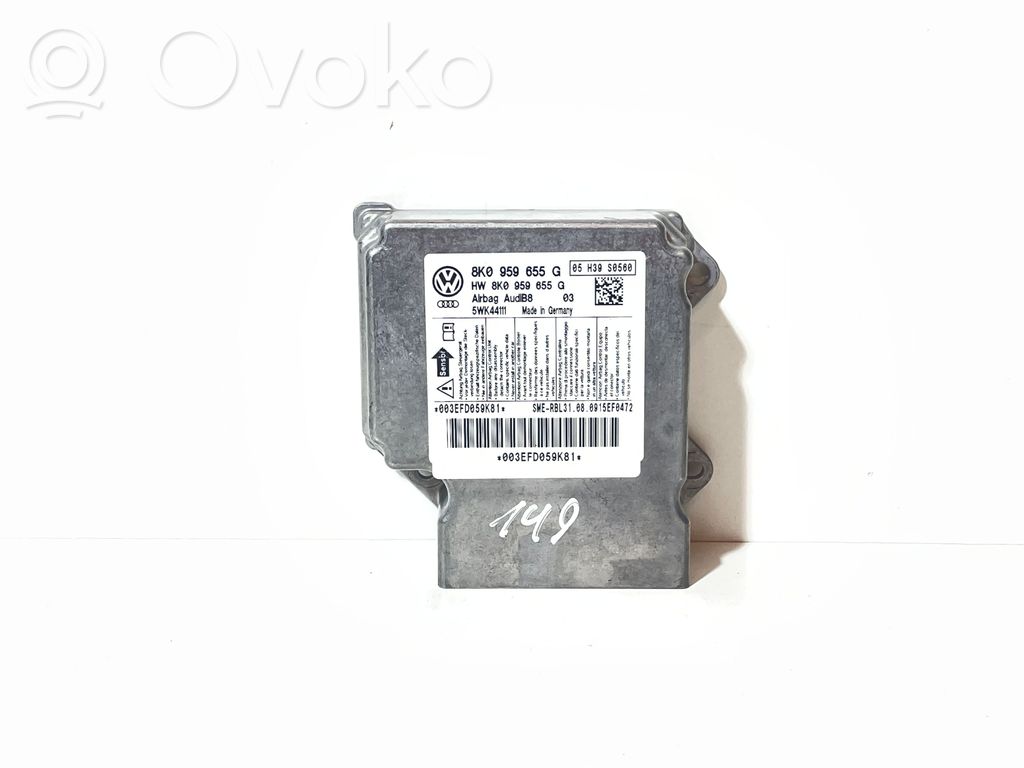 Audi A5 8T 8F Sterownik / Moduł Airbag 