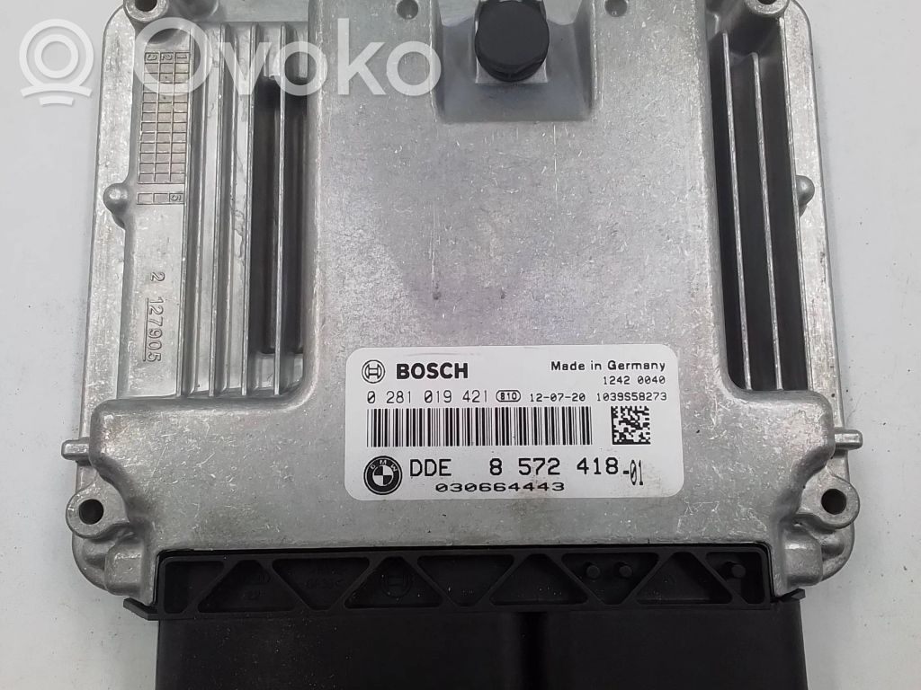 BMW 5 F10 F11 Engine control unit/module 