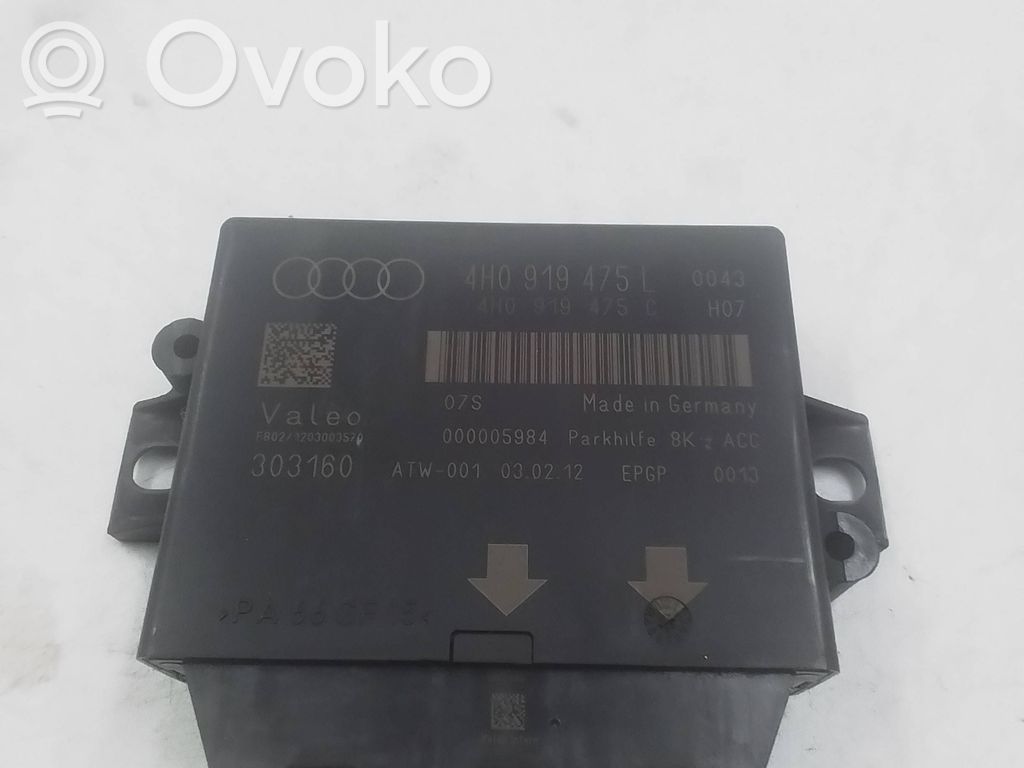 Audi A6 S6 C7 4G Parking PDC control unit/module 