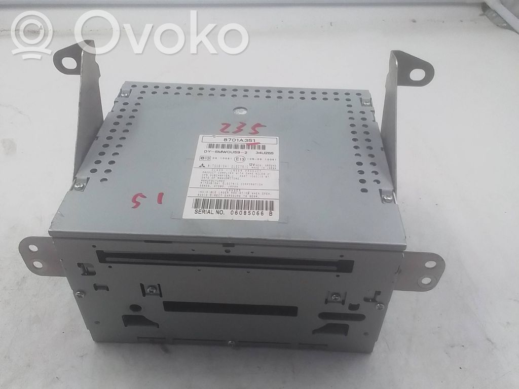 Mitsubishi ASX Radio/CD/DVD/GPS head unit 