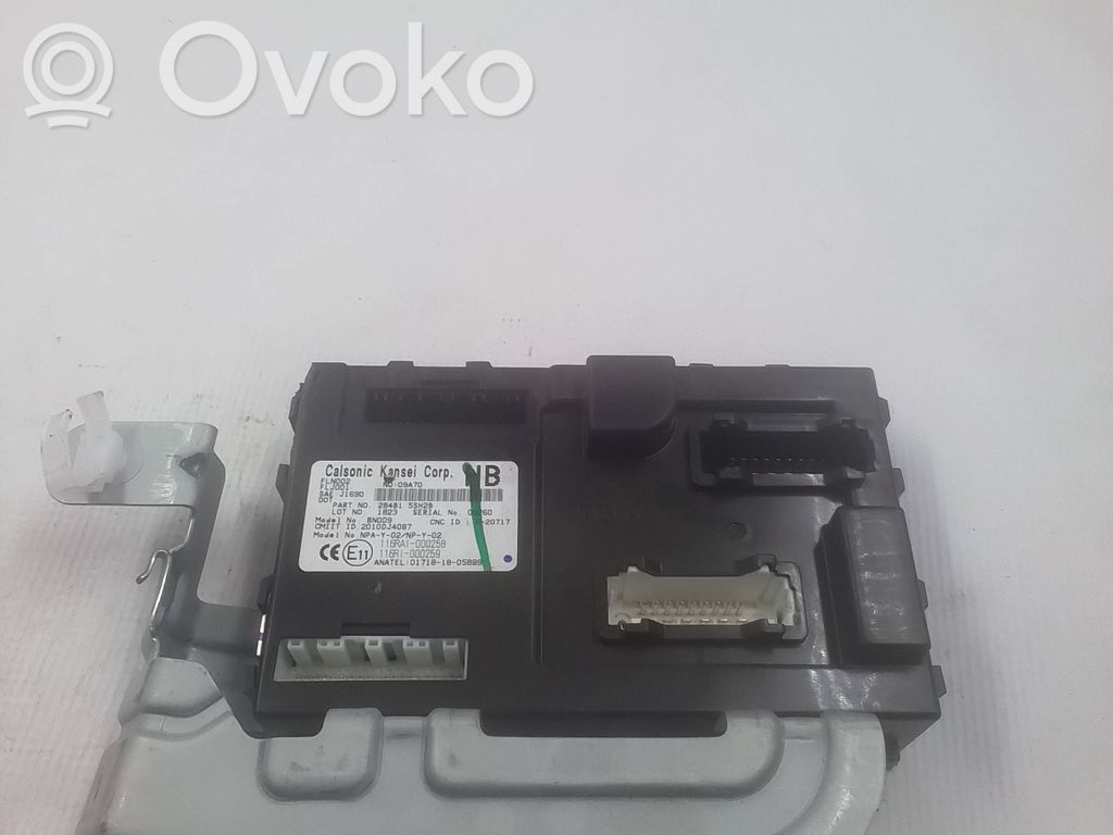 Nissan Leaf II (ZE1) Inne komputery / moduły / sterowniki 
