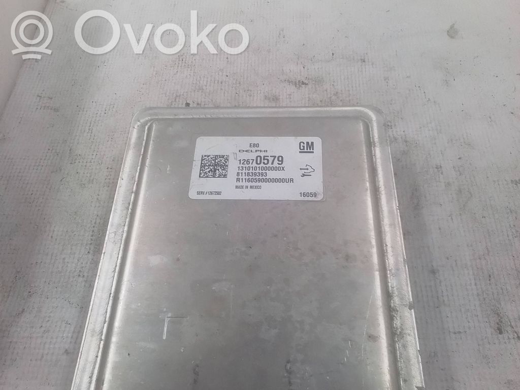 Opel Astra K Engine control unit/module 