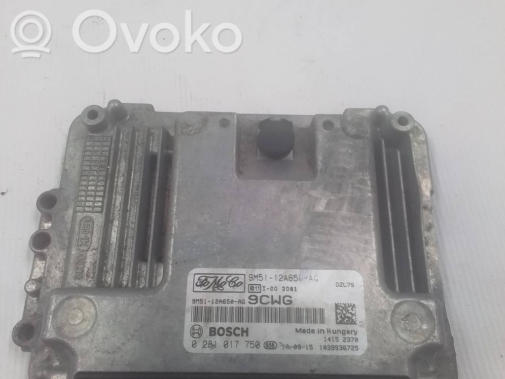 Engine control unit/module   9M5112A650AG,0281017750