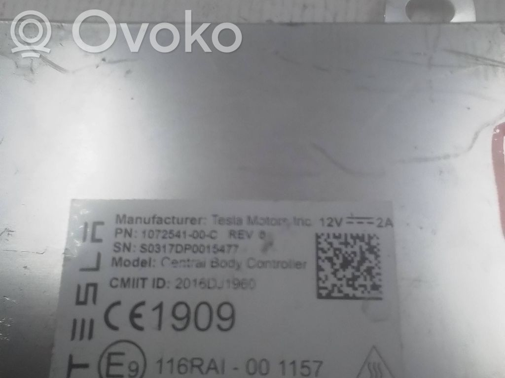 Tesla Model X Comfort/convenience module 