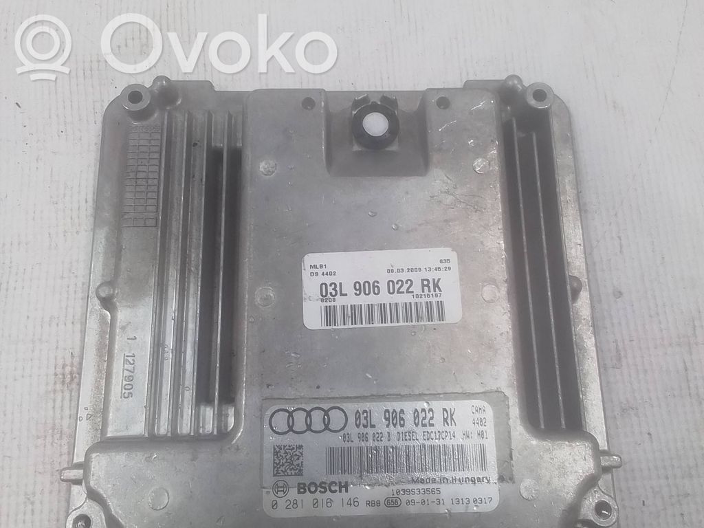 Audi A4 S4 B8 8K Engine control unit/module 