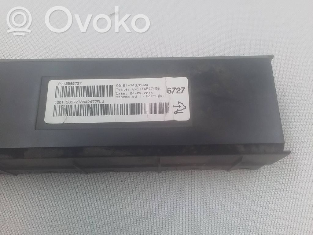 Opel Zafira C Autres unités de commande / modules 