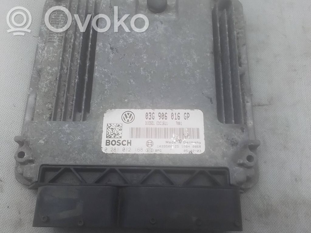 Volkswagen Caddy Engine control unit/module 