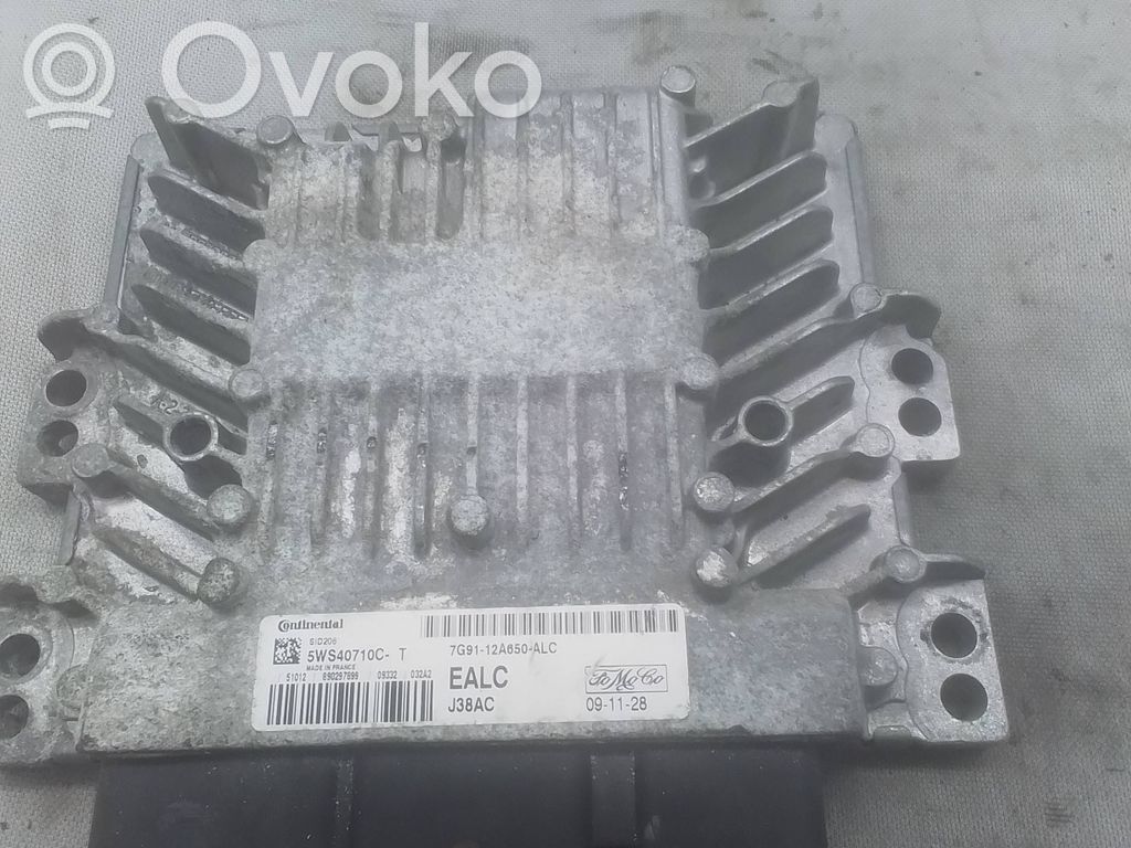 Engine control unit/module   5WS40710CT,7G9112A650ALC