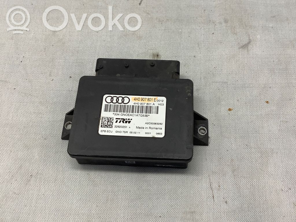 Audi A6 S6 C7 4G Module de commande de frein à main 