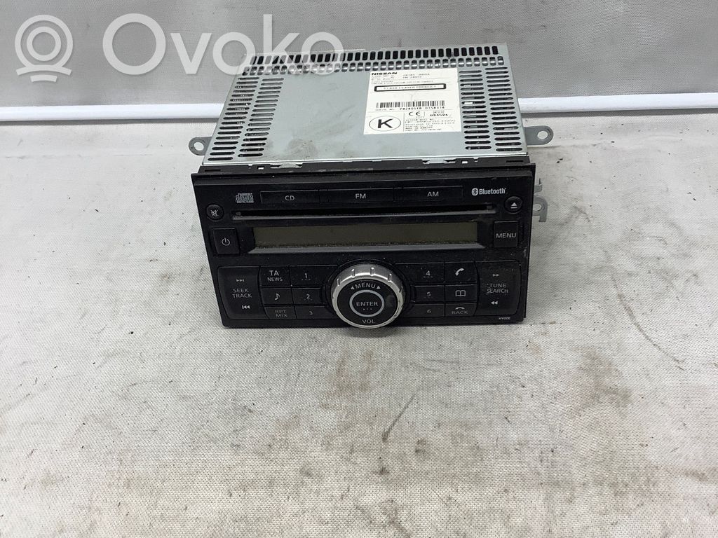 Nissan Qashqai Radio / CD/DVD atskaņotājs / navigācija 
