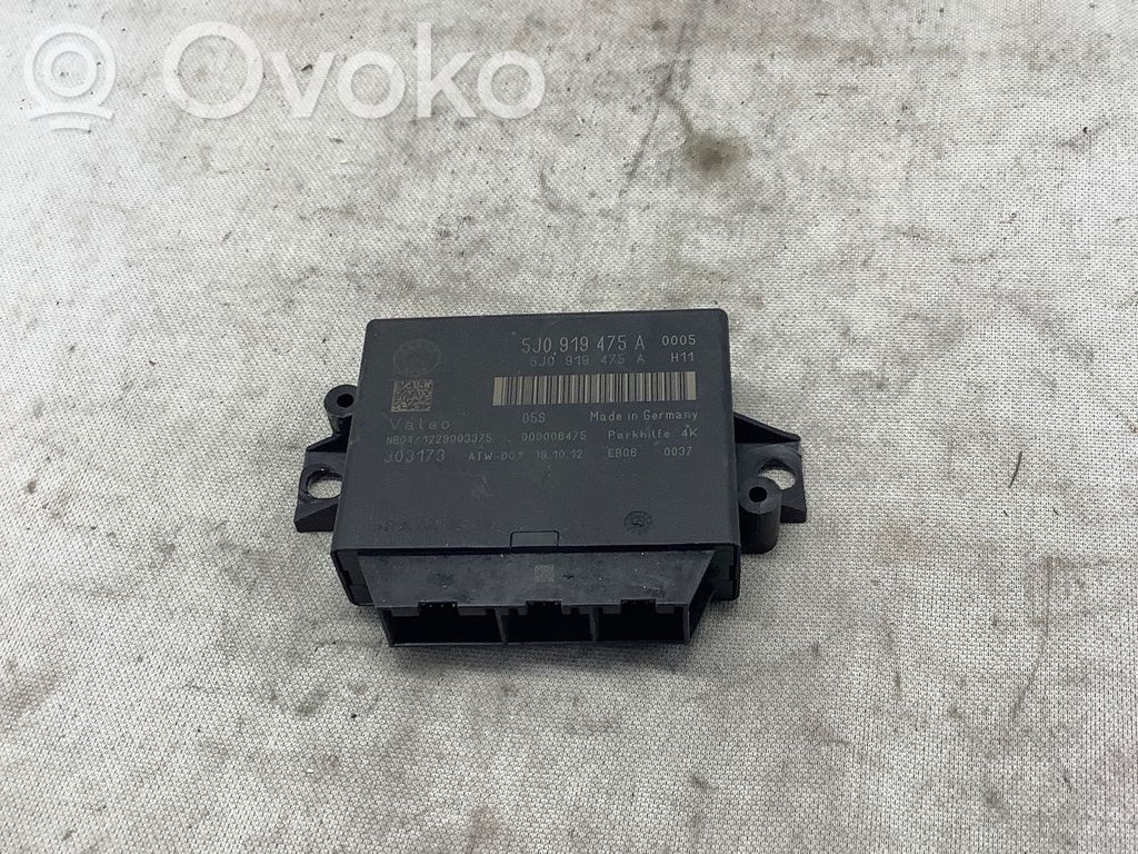 Skoda Octavia Mk2 (1Z) Pysäköintitutkan (PCD) ohjainlaite/moduuli 