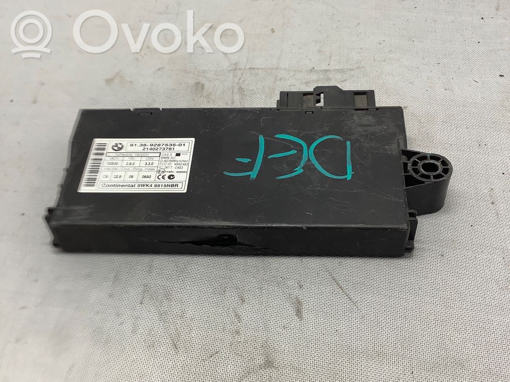BMW 1 E81 E87 CAS-ohjainlaite/moduuli 