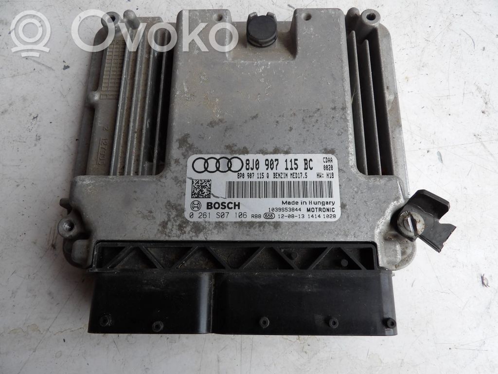 Audi TT TTS RS Mk3 8S Engine control unit/module 