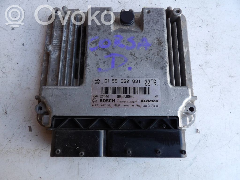 Opel Corsa D Unitate control motor/modul ECU 