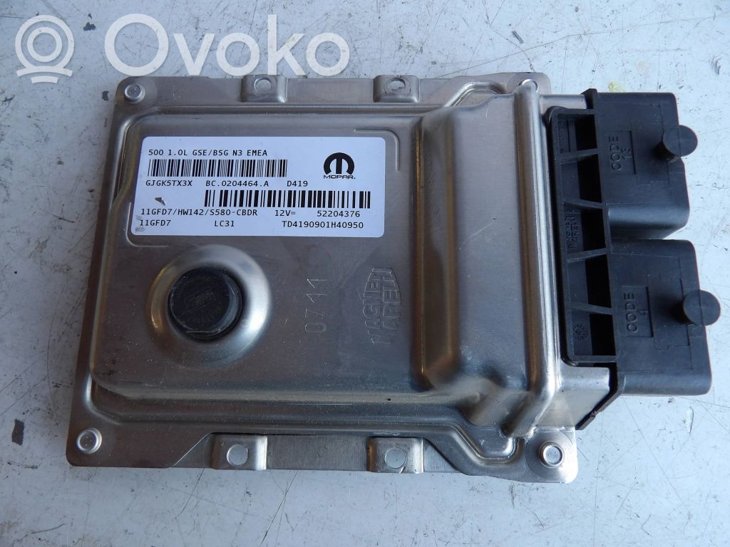 Fiat 500 Other control units/modules 