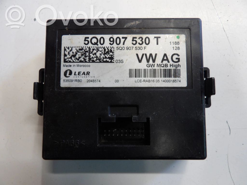Gateway control module   5Q0907530T,5Q0907530F,535091RB0