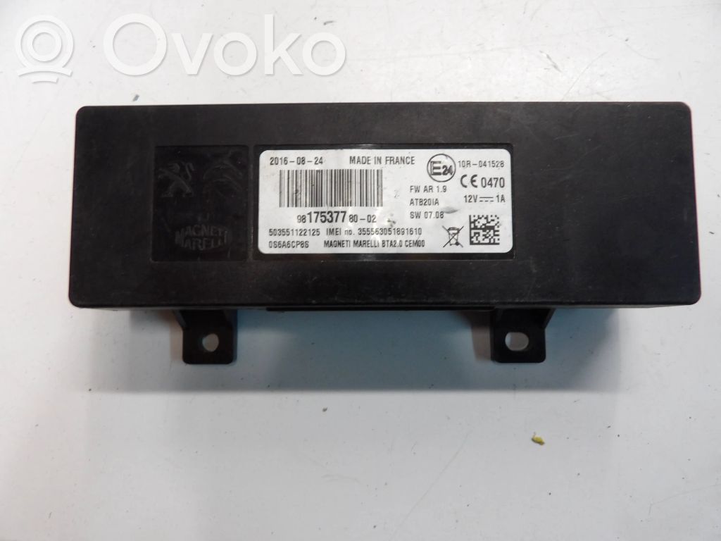 Unidad de control/módulo de bluetooth   9817537780,503551122125,20160824,355563051891110