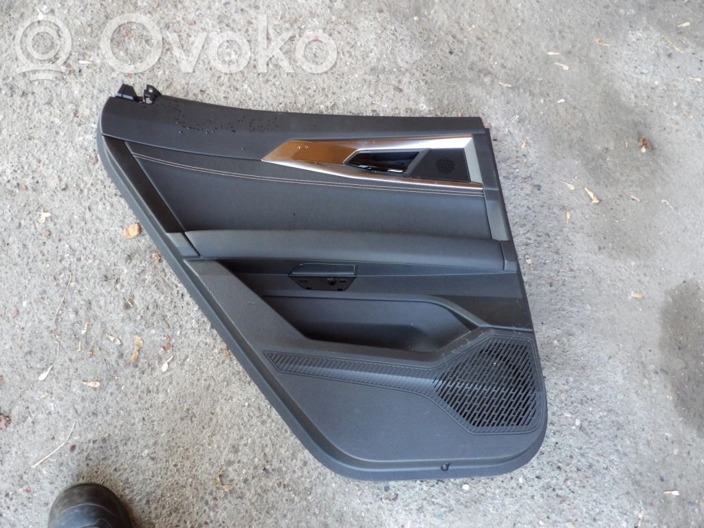 Rear door card panel trim