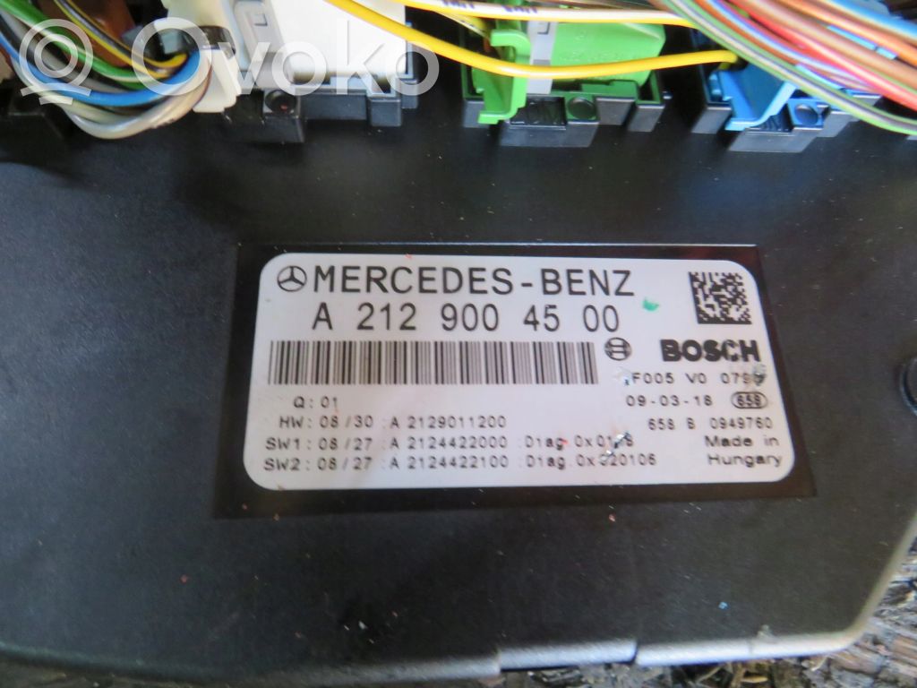 Mercedes-Benz E W212 Unidad de control SAM 