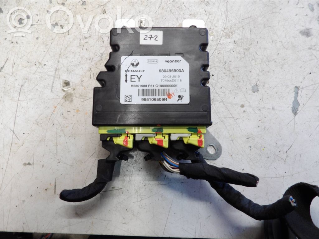 Renault Espace V (RFC) Unitate/modul de comandă airbaguri 