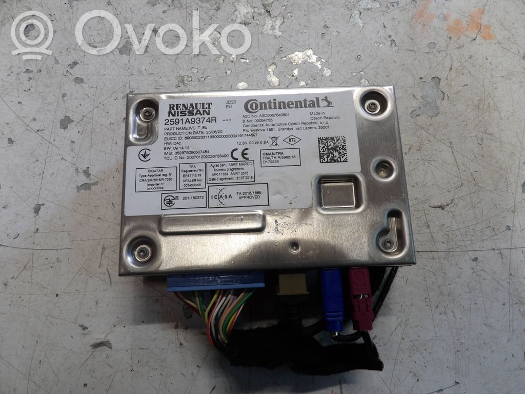 Renault Zoe Unité / module navigation GPS 