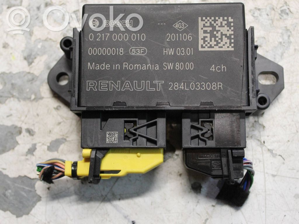 Renault Kangoo III Parking PDC control unit/module 