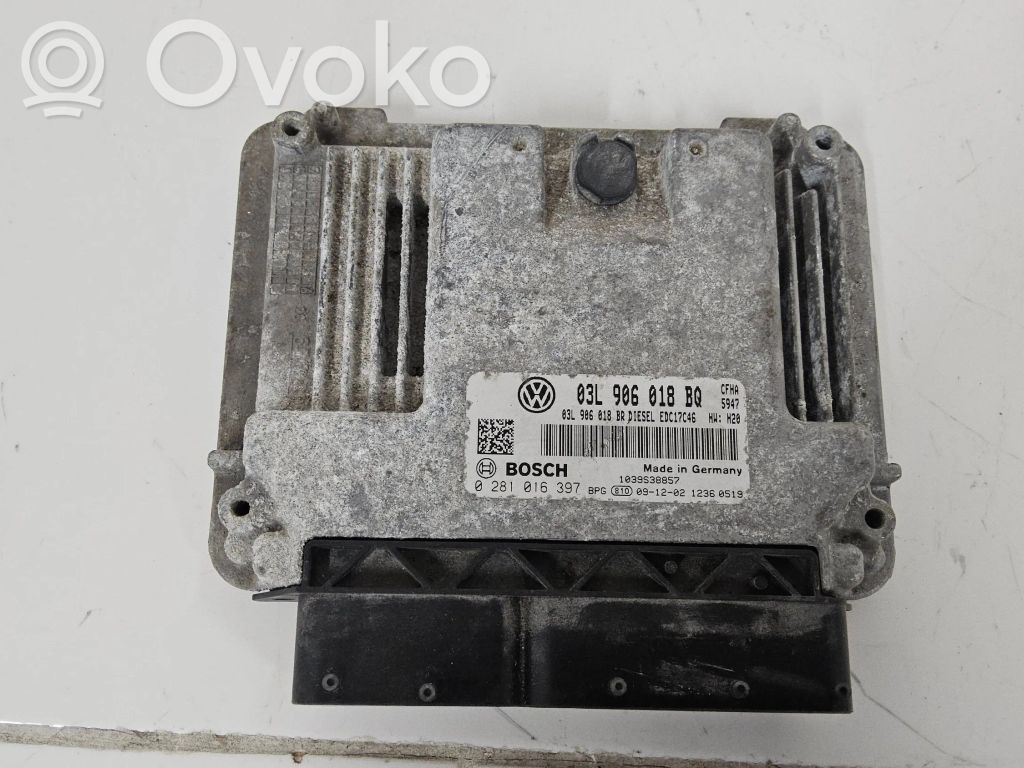 Skoda Yeti (5L) Engine control unit/module 