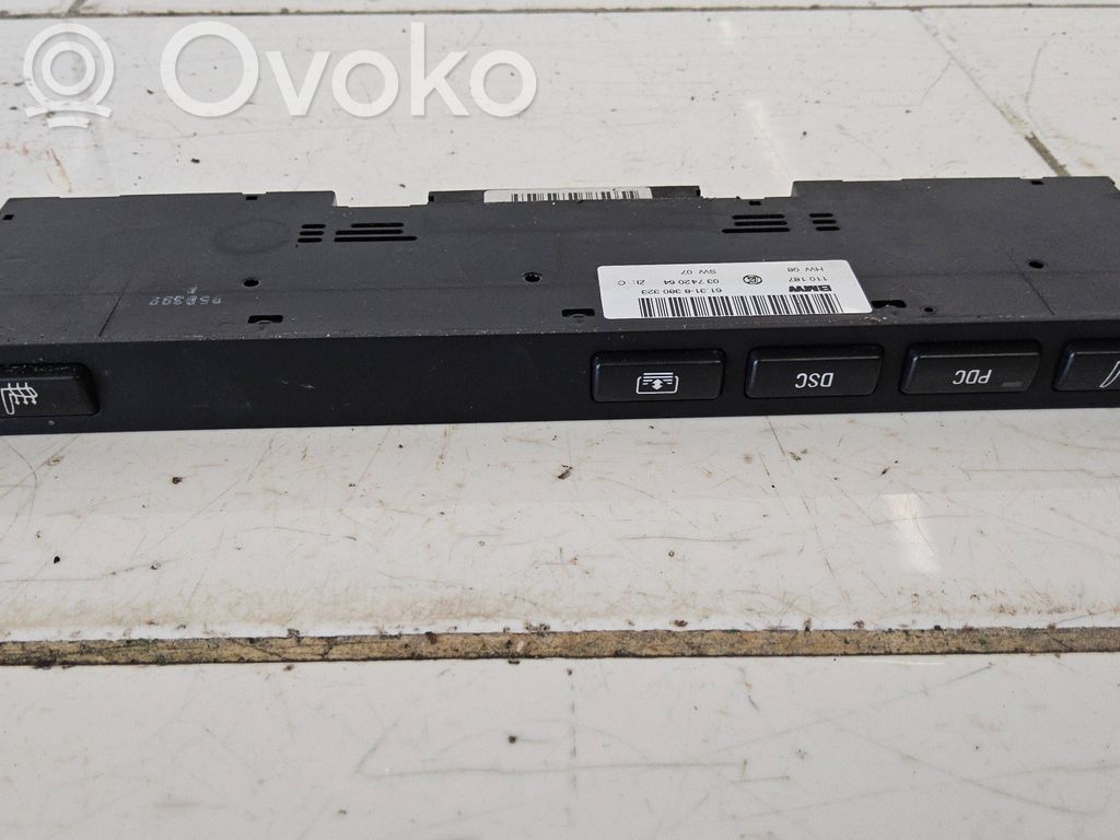 Multifunctional control switch/knob   61318380323,03742064