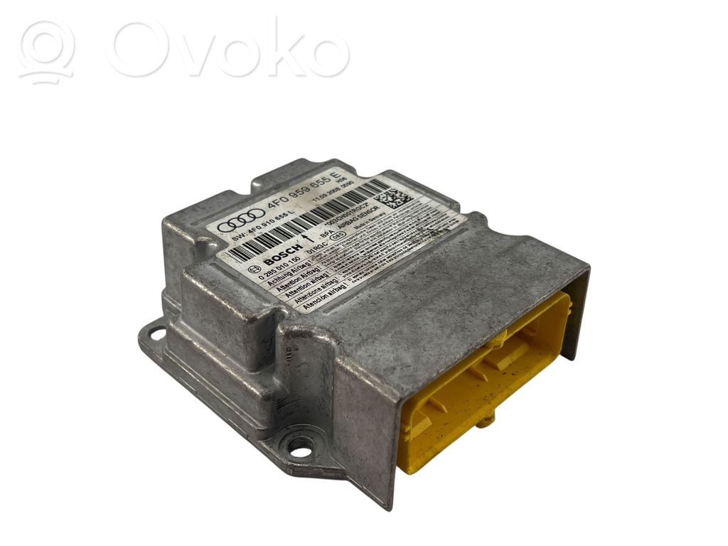 Sterownik / Moduł Airbag   4F0959655E,0285010150,4E0910655L