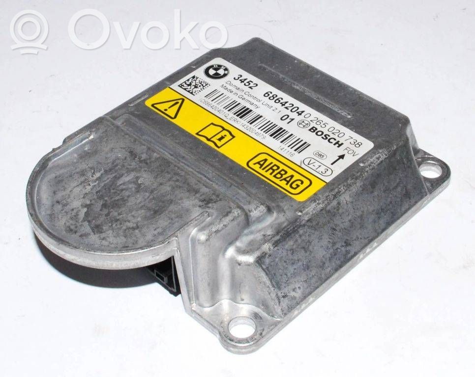 BMW 3 F30 F35 F31 Sterownik / Moduł Airbag 