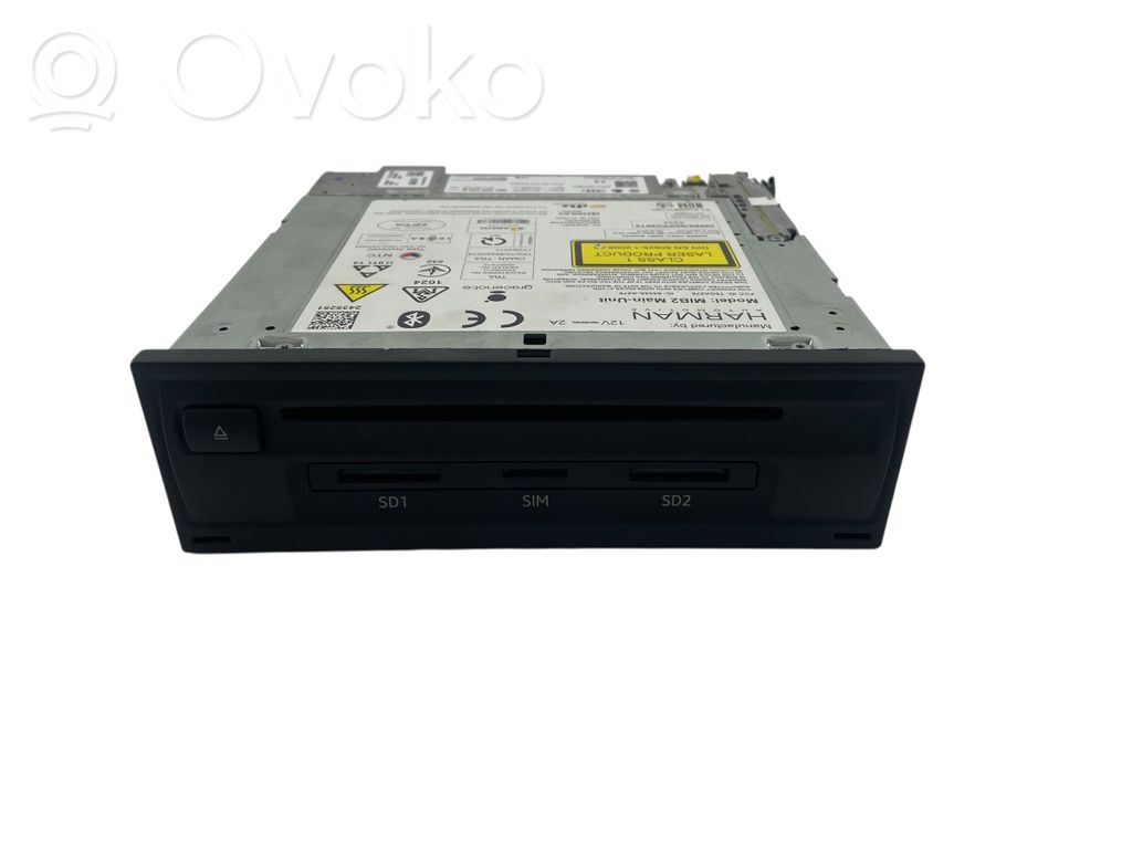 Panel / Radioodtwarzacz CD/DVD/GPS   4M1035035B,4M1035035