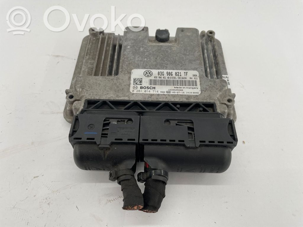 Skoda Octavia Mk2 (1Z) Engine control unit/module 
