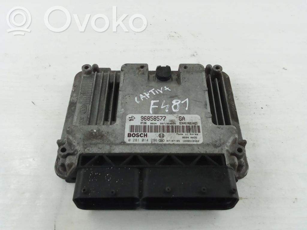 Chevrolet Captiva Engine control unit/module 