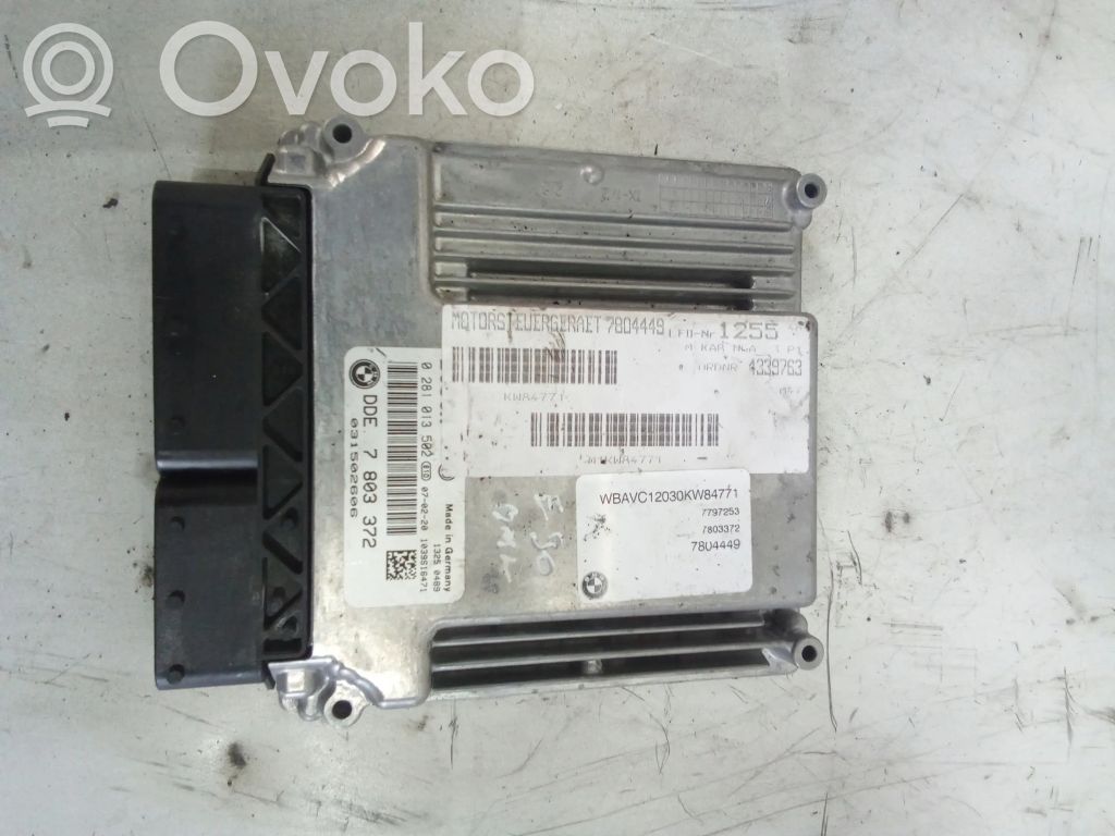 BMW 3 E90 E91 Engine control unit/module 