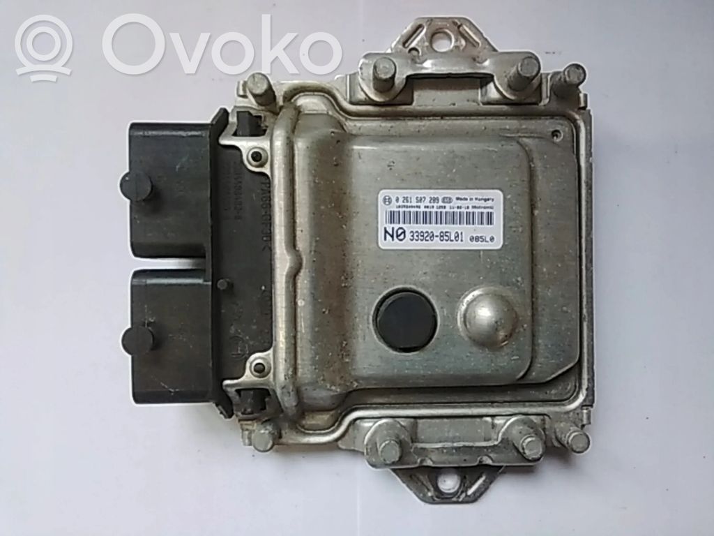Opel Agila B Engine control unit/module 