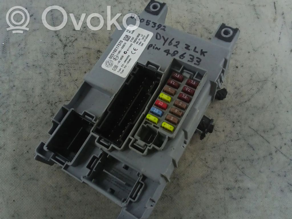 Opel Combo D Fuse module 