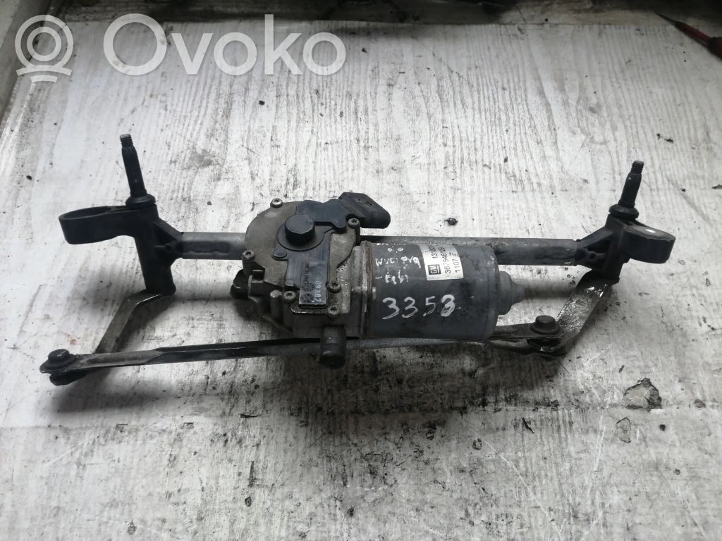 Vauxhall Corsa D Mechanizm i silniczek wycieraczek szyby przedniej / czołowej 
