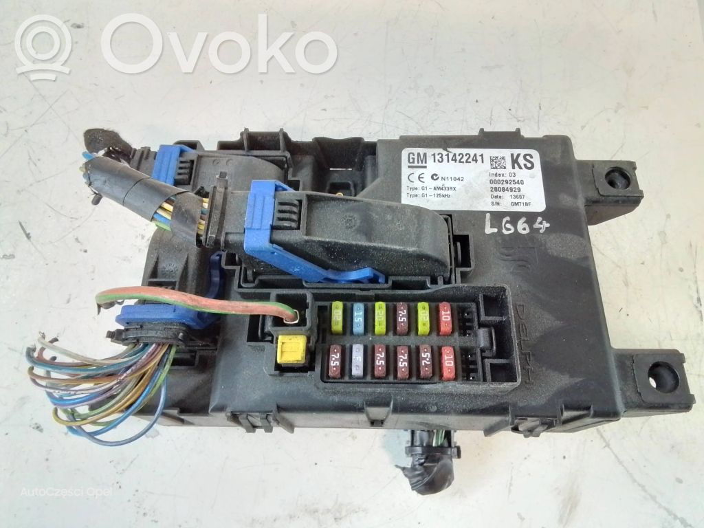 Opel Corsa D Comfort/convenience module 