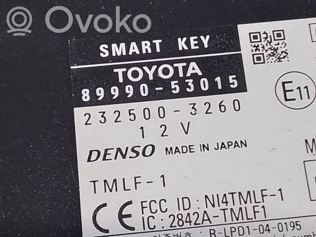 Lexus IS 220D-250-350 Moduł / Sterownik systemu uruchamiania bezkluczykowego 