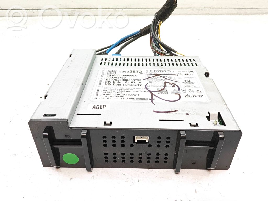 Opel Astra K Radio/CD/DVD/GPS head unit 