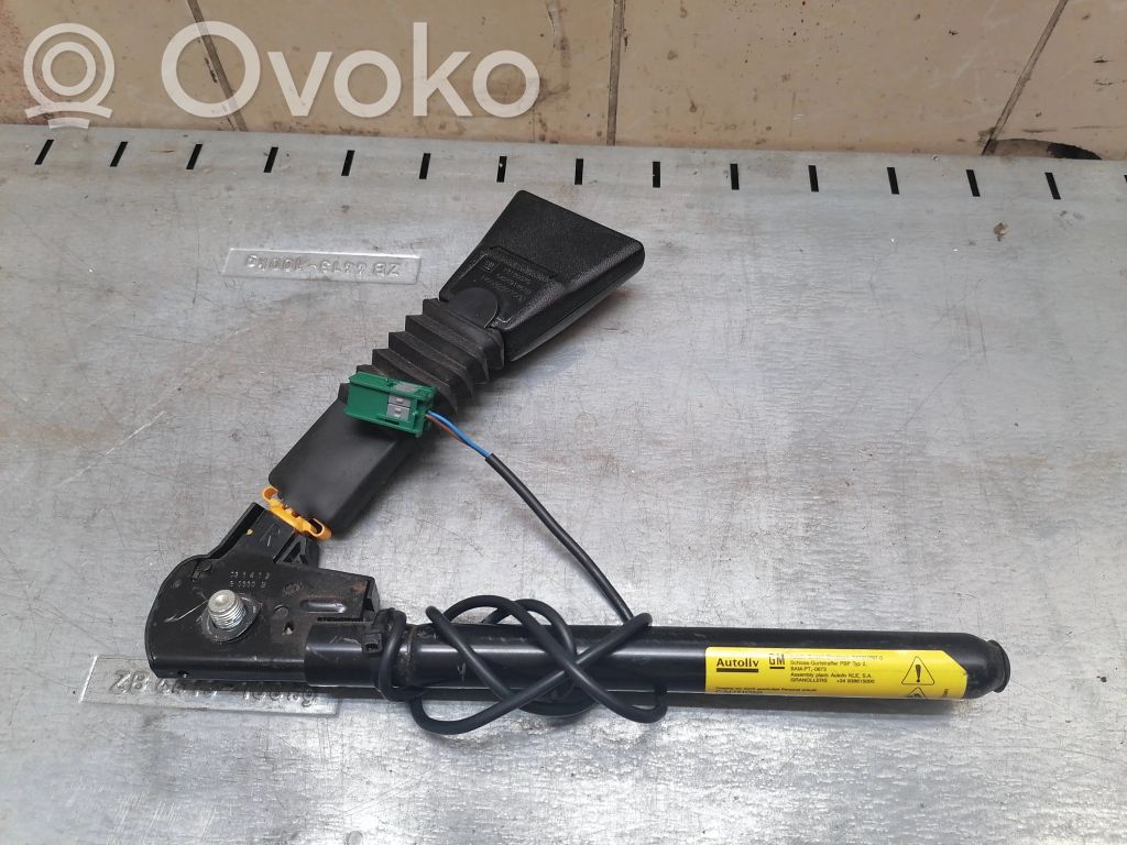 Opel Meriva A Hebilla del cinturón delantero 